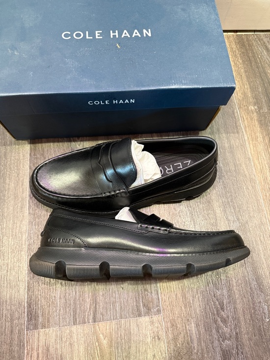 Cole Haan men’s 4Zerogrand penny loafers in black • Sz 9.5 main image 6